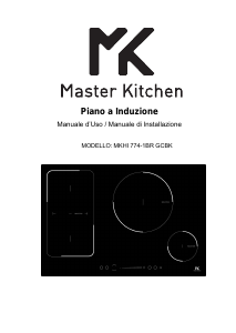Handleiding Master Kitchen MKHI 774 1BR BK Kookplaat