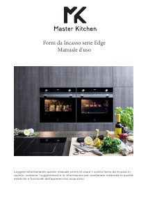 Manuale Master Kitchen MKO 1307-ED M BK Forno