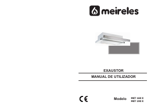 Manual Meireles MET 160 X Exaustor