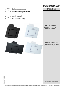 Manual Respekta CH22010/90SB Cooker Hood