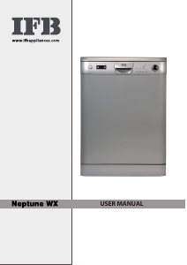 Bruksanvisning IFB Neptune WX Diskmaskin