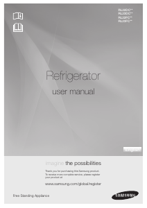 Manual Samsung RL23DCTS Fridge-Freezer