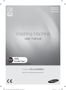 Manual Samsung WA75F4H6QWP/TL Washing Machine