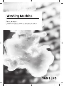 Manual Samsung WA65M4500HP Washing Machine