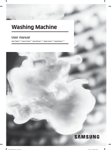 Manual Samsung WA62M4300HP Washing Machine