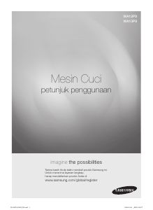 Panduan Samsung WA12P9PEC/XSE Mesin Cuci