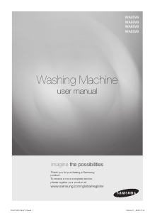 Manual Samsung WA95V9IIC/XSP Washing Machine