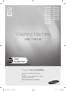 Manual Samsung WA15W9 Washing Machine