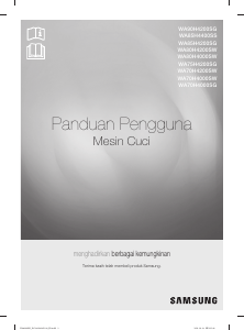 Panduan Samsung WA70H4200SW/SE Mesin Cuci