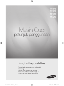 Panduan Samsung WA80V4 Mesin Cuci