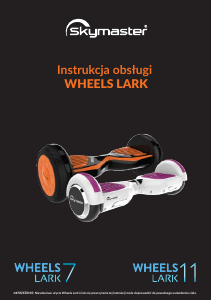 Instrukcja Skymaster Wheels Lark 7 Deskorolka elektryczna