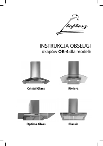 Instrukcja Toflesz Classic Okap kuchenny