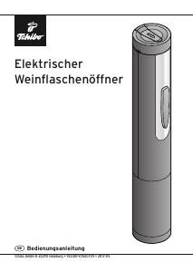 Bedienungsanleitung Tchibo 350 980 Korkenzieher