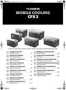 Bruksanvisning Dometic CFX 3 35 Kjøleboks