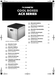 Käyttöohje Dometic ACX 35 Kylmälaukku