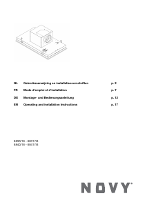 Bedienungsanleitung Novy 6830/16 Dunstabzugshaube