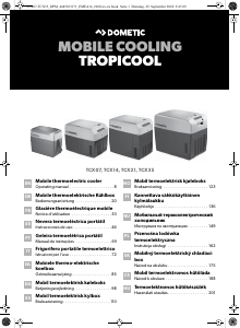Návod Dometic TCX 07 TropiCool Chladiaci box