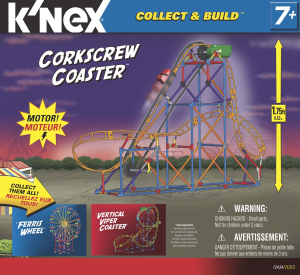 Handleiding K'nex set 12434 Amusement Park Corkscrew coaster