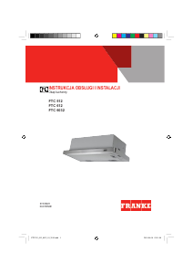 Instrukcja Franke FTC 612 Okap kuchenny