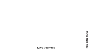 Bedienungsanleitung Bang and Olufsen BeoVox Redline Lautsprecher
