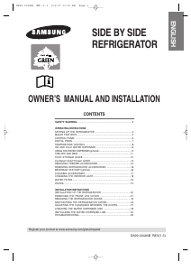 Handleiding Samsung RS21JLBG2 Koel-vries combinatie