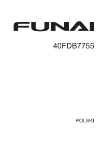 Instrukcja Funai 40FDB7755 Telewizor LED