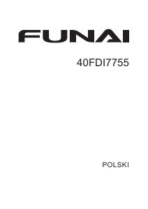 Instrukcja Funai 40FDI7755 Telewizor LED