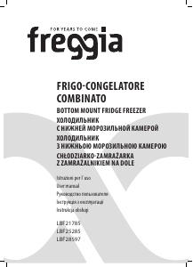 Instrukcja Freggia LBF21785C Lodówko-zamrażarka