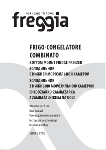 Посібник Freggia LBRF21785B Холодильник із морозильною камерою