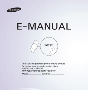Manual Samsung UA40ES6100M LED Television