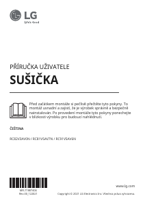 Manuál LG RC91V5AV6N Sušák