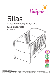 Bedienungsanleitung Livipur Silas Babybett