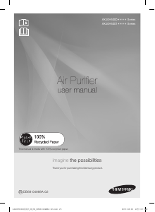 Manual Samsung AX40H5000UW/NA Air Purifier
