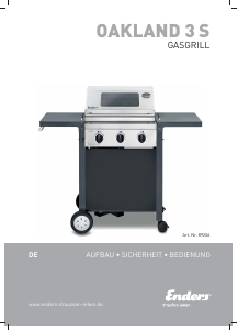 Bedienungsanleitung Enders Oakland 3 S Barbecue