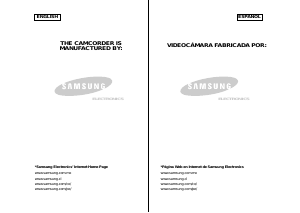 Handleiding Samsung SC-M110S Camcorder