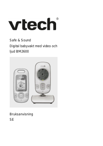 Bruksanvisning Vtech BM2600 Babyvakt