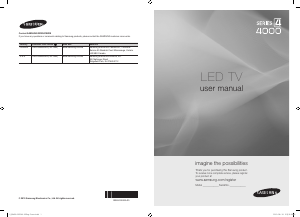 Manual Samsung UN26C4000PD LED Television