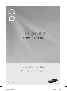 Manual Samsung RR19J2725LX Refrigerator