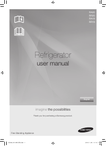 Manual Samsung RR2015SSBBL Refrigerator