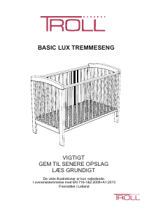 Bedienungsanleitung Troll Basic Lux Babybett