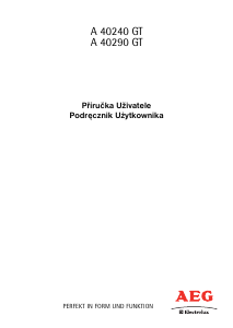 Instrukcja AEG-Electrolux A40240GT Zamrażarka