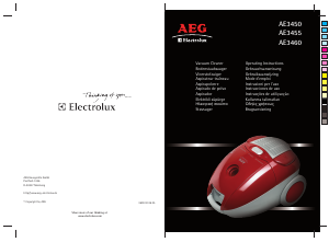 Kullanım kılavuzu AEG-Electrolux AE3460 Elektrikli süpürge