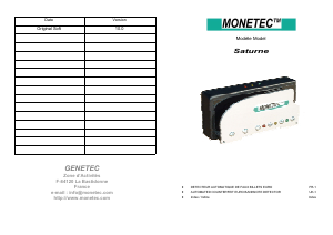 Manual Monetec Saturne Counterfeit Money Detector
