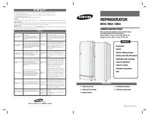 Handleiding Samsung RR2115QABSY Koelkast