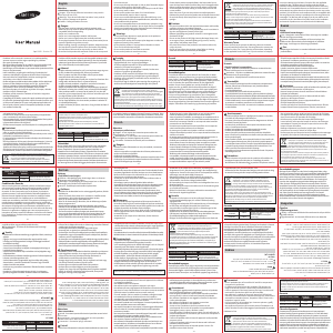 Handleiding Samsung SI-M8W06SAB0EU Lamp