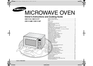 Handleiding Samsung CE1113F Magnetron