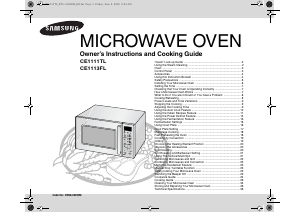 Handleiding Samsung CE1113FL-S Magnetron