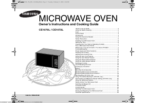 Handleiding Samsung CE1072L-TS Magnetron