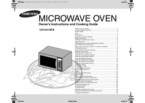 Handleiding Samsung CE1041DFB Magnetron