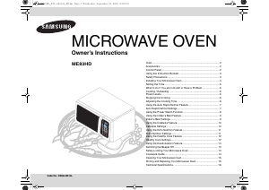 Handleiding Samsung ME83HD Magnetron
